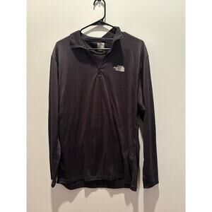The North Face Quarter Zip Black Mens XL